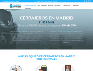 cerrajeros-madrid.com screenshot