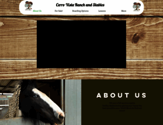 cerrovistastables.com screenshot