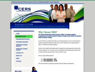cers.com screenshot