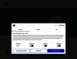 certa-web.com screenshot