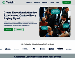 certain.com screenshot
