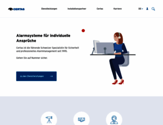 certas.ch screenshot