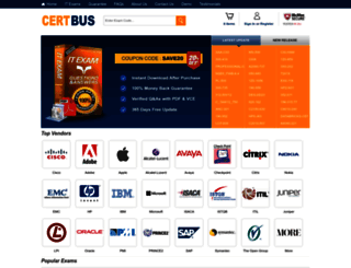 certbus.com screenshot