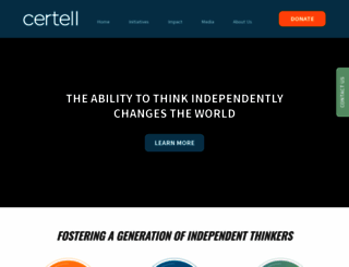 certell.org screenshot