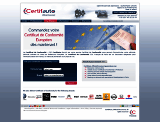 certifauto.com screenshot