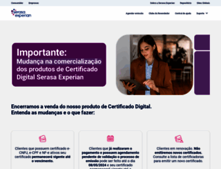 certificadodigital.com.br screenshot
