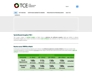 certificadoenergetico-madrid.com screenshot