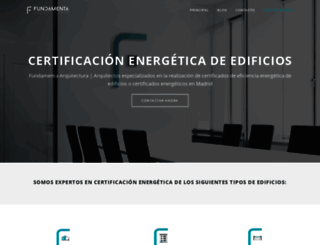 certificadoenergetico.es screenshot