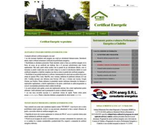 certificat-energetic.com screenshot