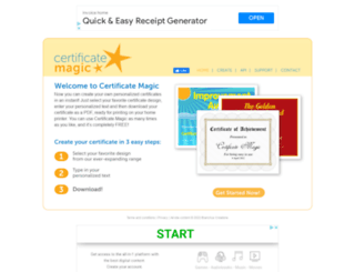certificatemagic.com screenshot