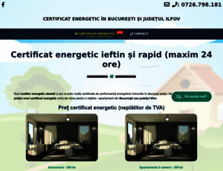 certificatenergetic1.ro screenshot
