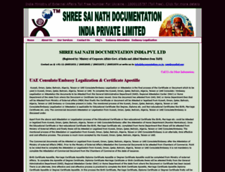 certificates-attestation.com screenshot
