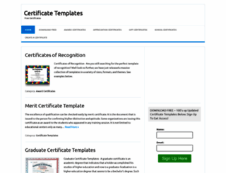 certificatestemplate.com screenshot