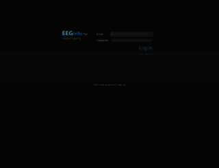 certification.eeginfo.com screenshot