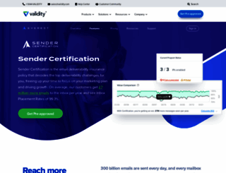 certification.returnpath.com screenshot