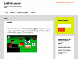 certificationanswers.com screenshot