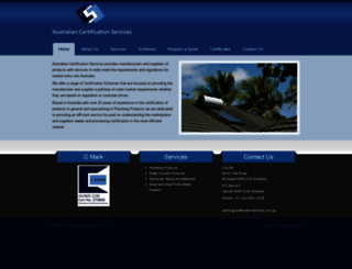 certificationservices.com.au screenshot