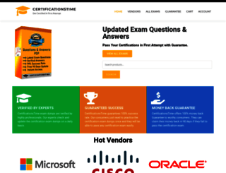 certificationstime.com screenshot