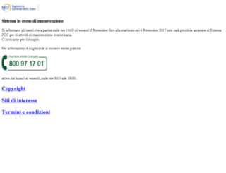 certificazionecrediti.mef.gov.it screenshot
