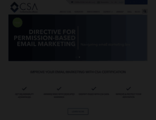 certified-senders.org screenshot