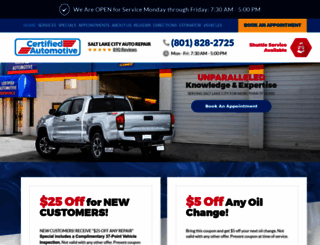 certifiedauto.info screenshot