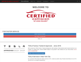 certifiedcollisionlongisland.com screenshot