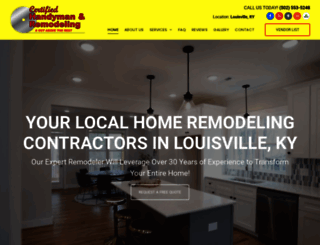 certifiedhandyman.com screenshot