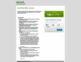 certifiedofferservice.com screenshot