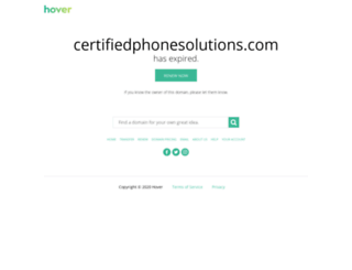 certifiedphonesolutions.com screenshot