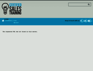 certifiedsalestraining.com screenshot