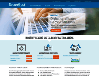 certs.securetrust.com screenshot