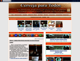 cerveja-para-todos.blogspot.com screenshot