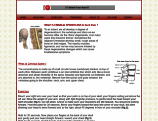 cervical-spondylosis.com screenshot