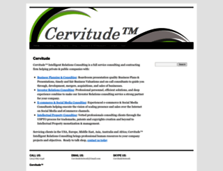 cervitude.com screenshot