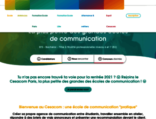 cesacom.fr screenshot
