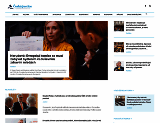 ceska-justice.cz screenshot
