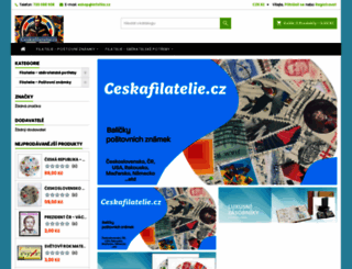 ceskafilatelie.cz screenshot
