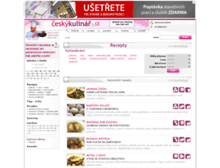 ceskykulinar.cz screenshot