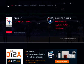 cesson-handball.com screenshot