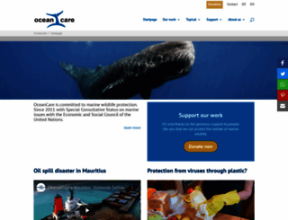 cetaceanalliance.org screenshot