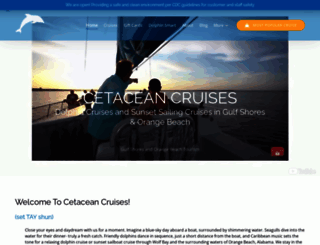 cetaceancruises.com screenshot
