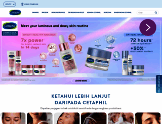 cetaphil.com.my screenshot
