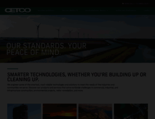 cetco.com screenshot