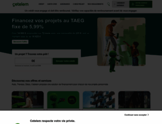 cetelem.fr screenshot