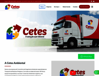 cetesambiental.com.br screenshot