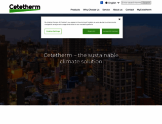 cetetherm.com screenshot