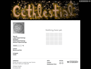 cethlestial.storenvy.com screenshot