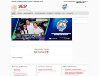 cetis41.net screenshot