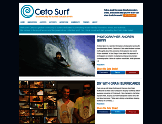 cetosurf.com screenshot