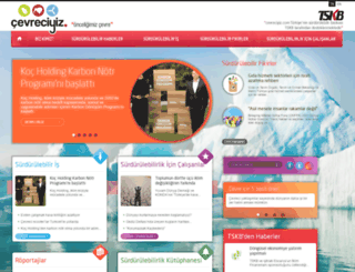 cevreciyiz.com screenshot